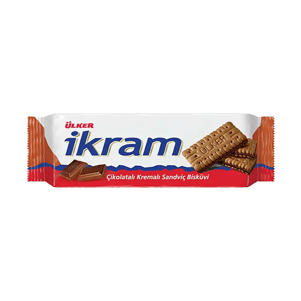 Ikram  - 252 g - Biscotti Sandwich agli cioccolato e crema